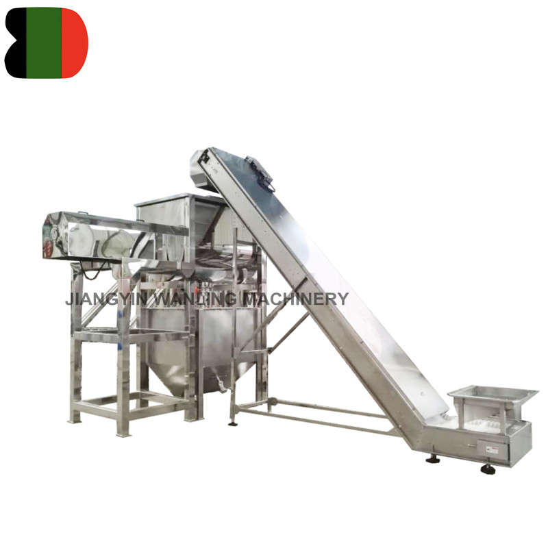 Blender mixer cu panglică pentru alimente orizontale sălbatice